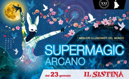 SUPERMAGIC ARCANO 2025 - al Teatro Sistina  dal 23 gennaio al 9 febbraio 2025